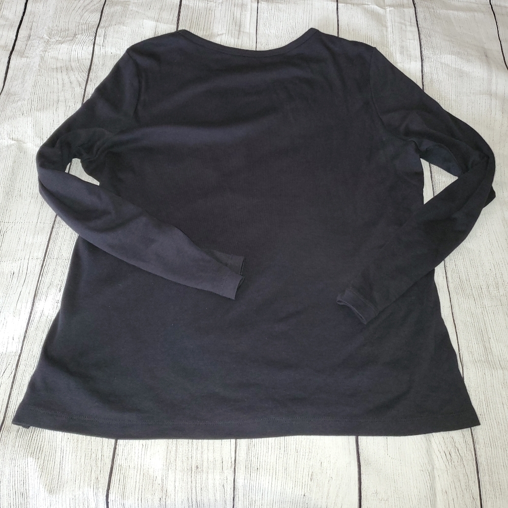 St. John's Bay Black Long Sleeve - Picture 9 of 9